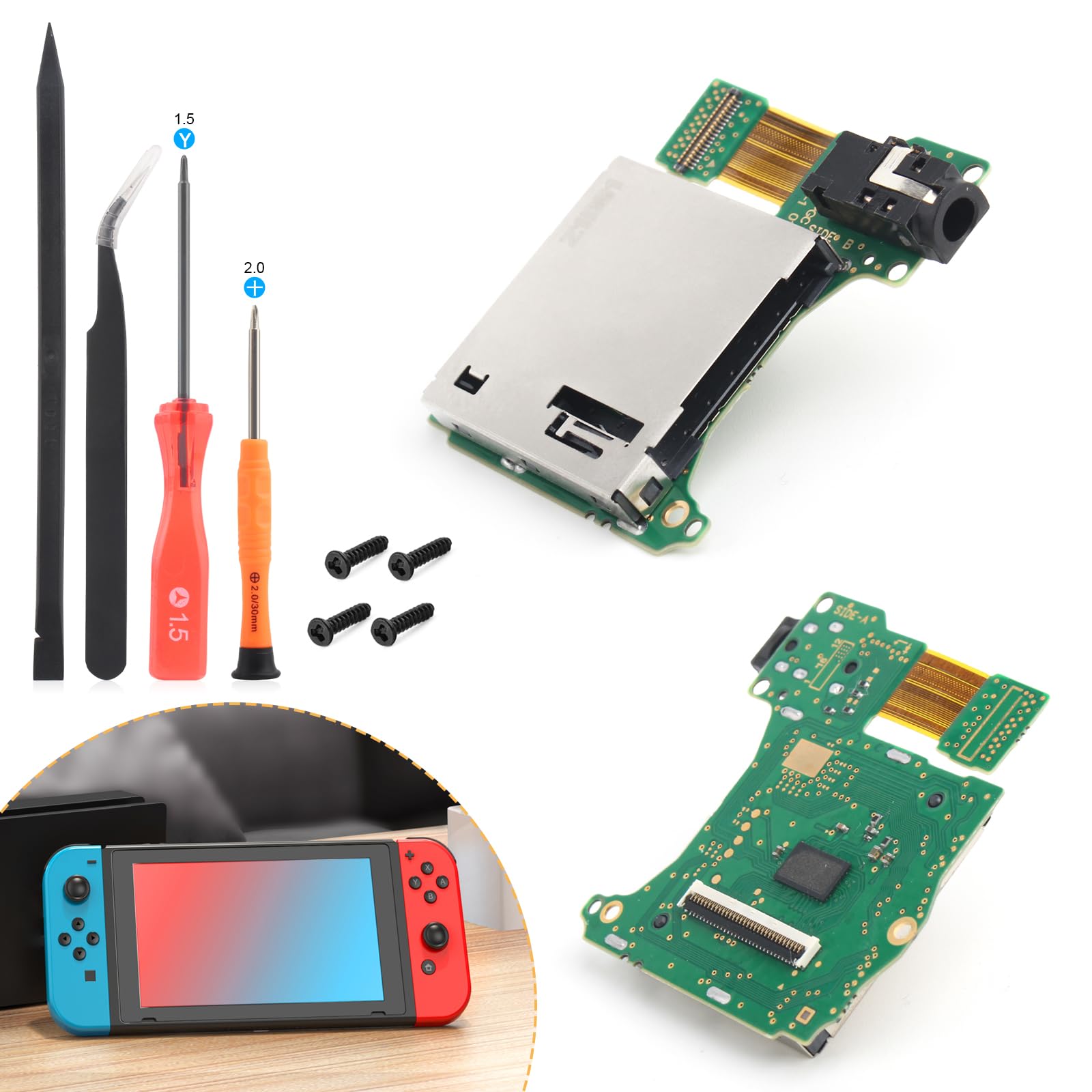 Amazon.com: for Nintendo Switch Game Card Reader Replacement for