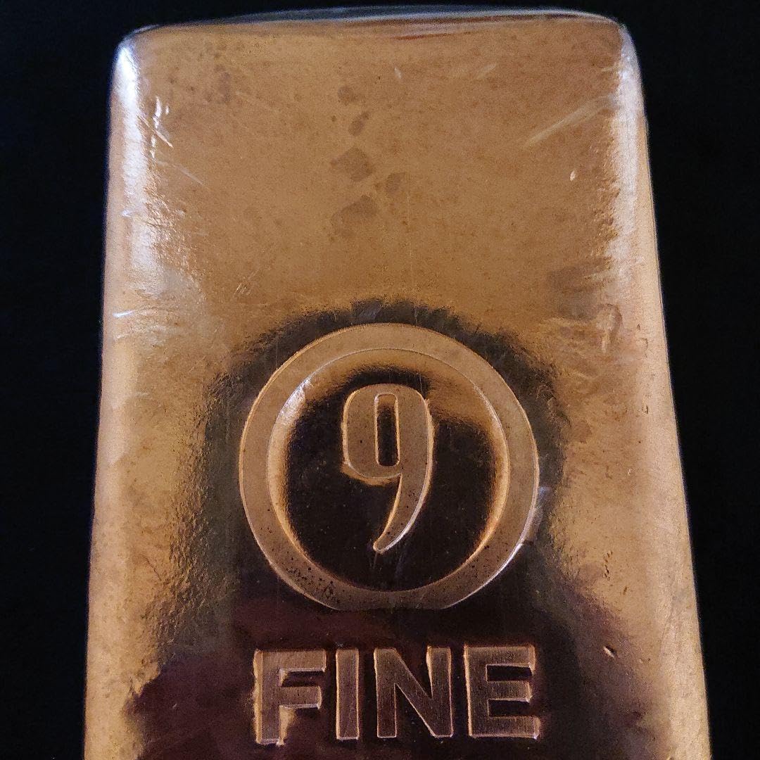 Amazon.co.jp: アメリカ製?FINE MINT社銅インゴット100oz銅塊延べ棒