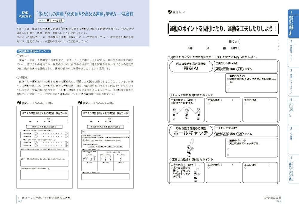 イラストで見る全単元・全時間の授業のすべて 体育 小学校5年 (板書