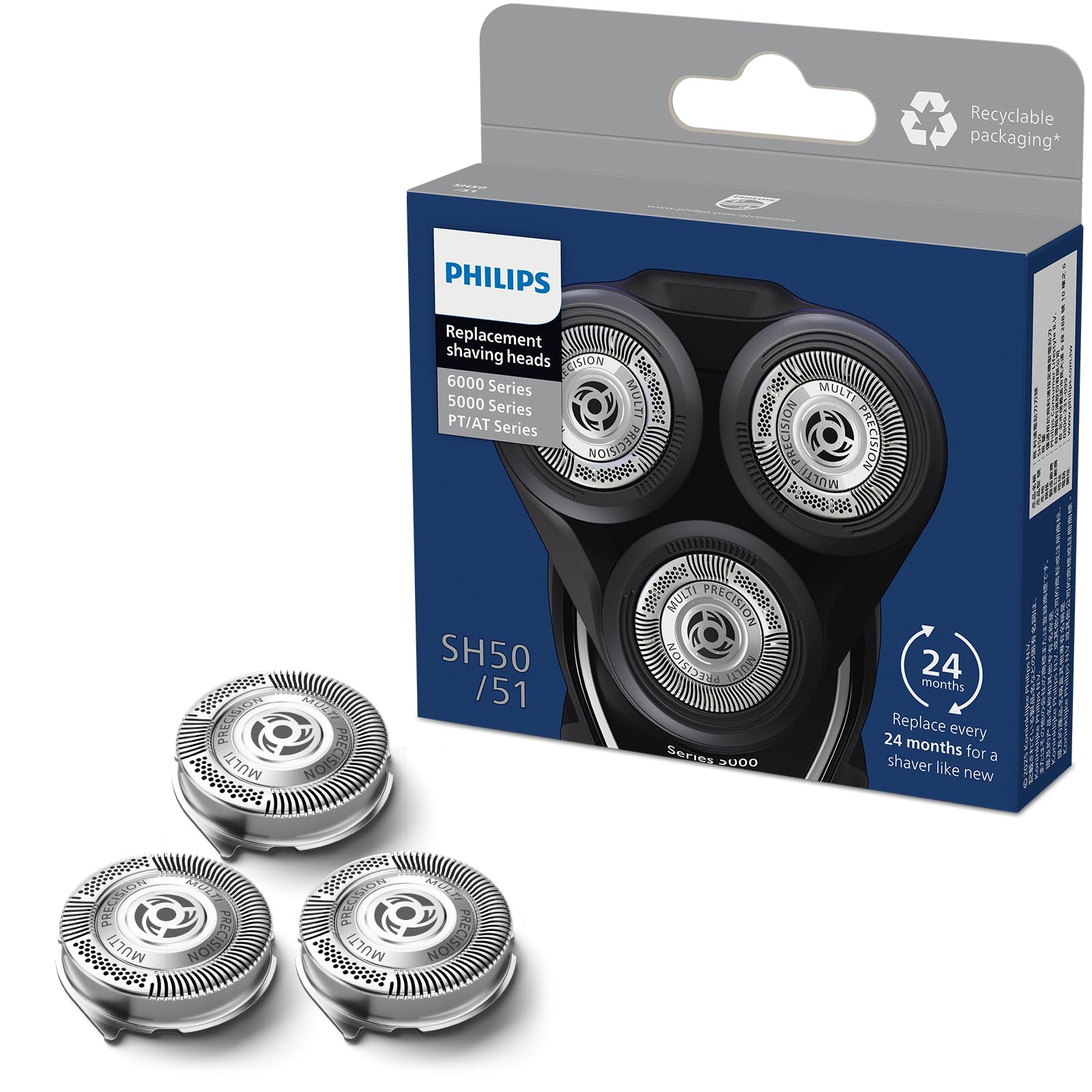 Amazon.co.jp: 【純正品】 フィリップス 替刃 5000シリーズ シェーバー