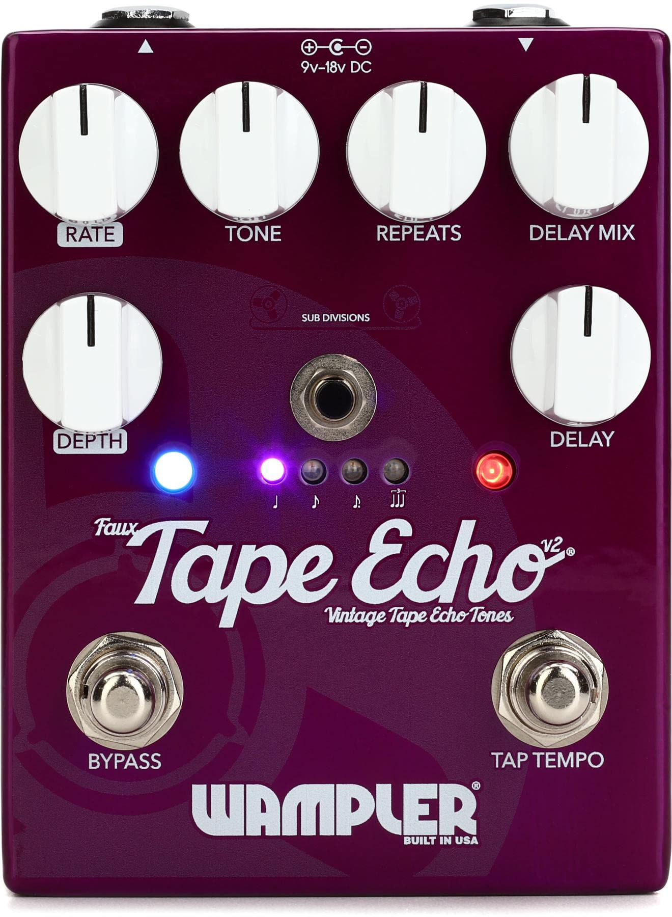Amazon | Wampler Pedals/ワンプラーペダル Faux Tape Echo V2