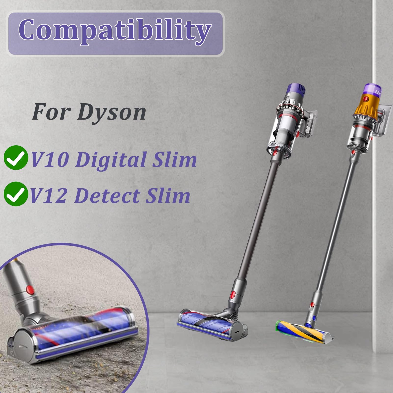 Amazon.com - Chuancheng Direct Drive Cleaner Head for Dyson V12