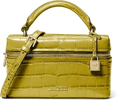 Michael Kors Jana Extra Small Top Handle Crossbody Bag, Gold-Tone