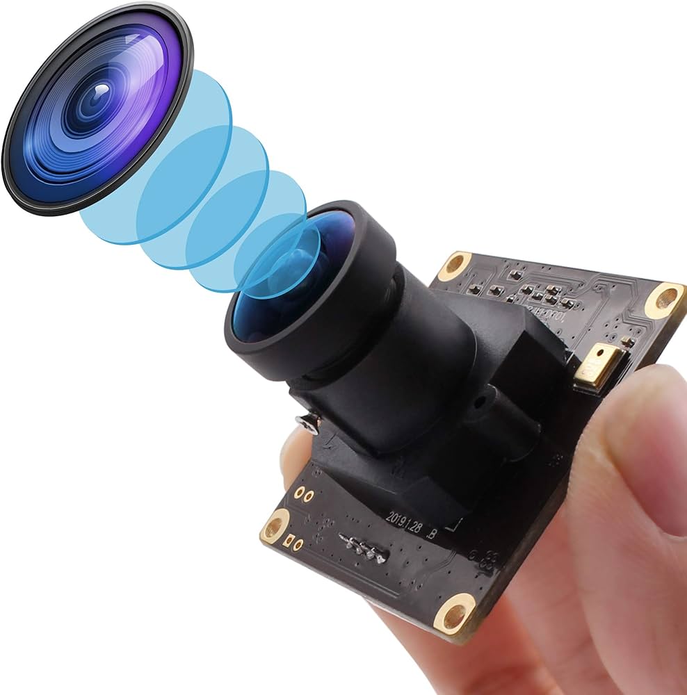 Amazon.co.jp: ELP カメラ 4K Usb ウェブカメラ ミニカメラ 広角170度