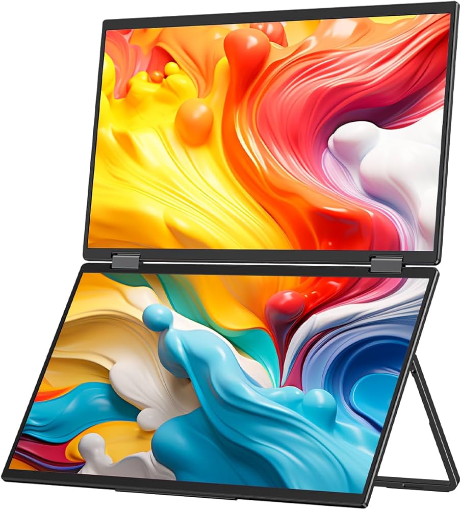 Amazon.co.jp: MINISFORUM MDSA156 折り畳み式デュアルモバイル