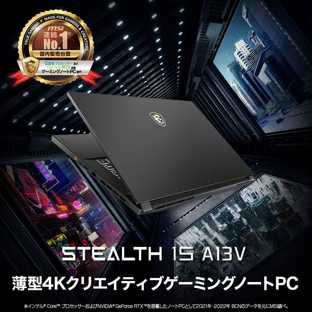 Amazon.co.jp: 【最新第13世代 Core i7 & RTX 4060搭載・薄型4K】MSI