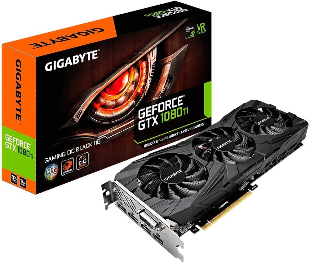 Amazon | GIGABYTE GV-N108TGAMINGOC BLACK-11GD GeForce GTX 1080 Ti