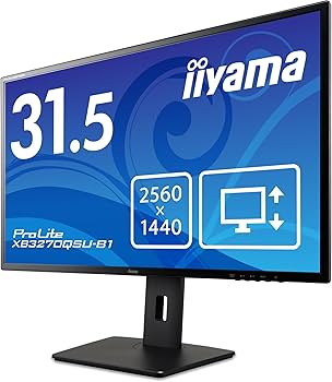 Amazon.co.jp: iiyama WQHD モニター ディスプレイ 31.5インチ ProLite