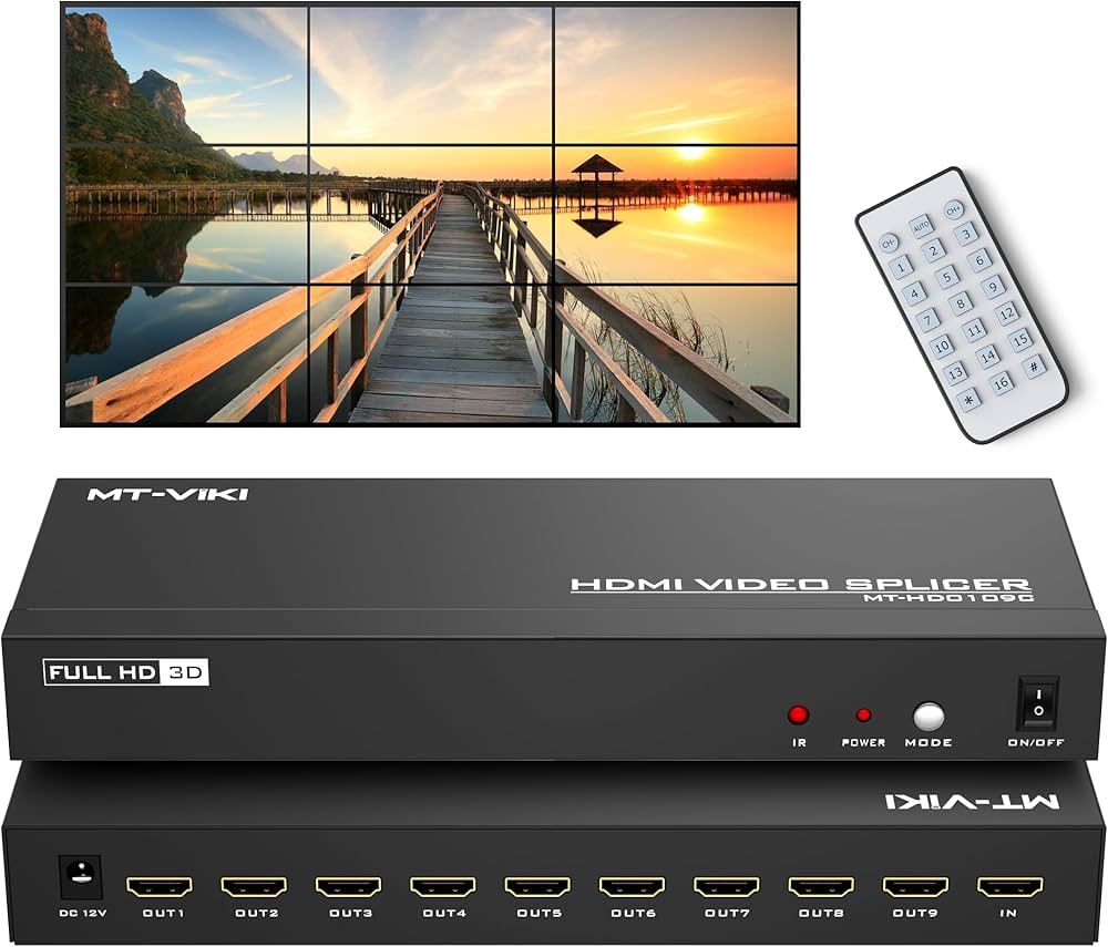 Amazon.com: MT-VIKI Video Wall Controller 3x3, HDMI Video Wall