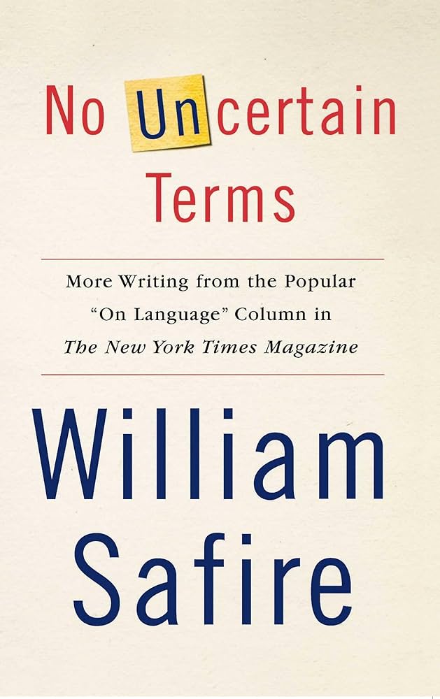Amazon.com: No Uncertain Terms: More Writing from the Popular 