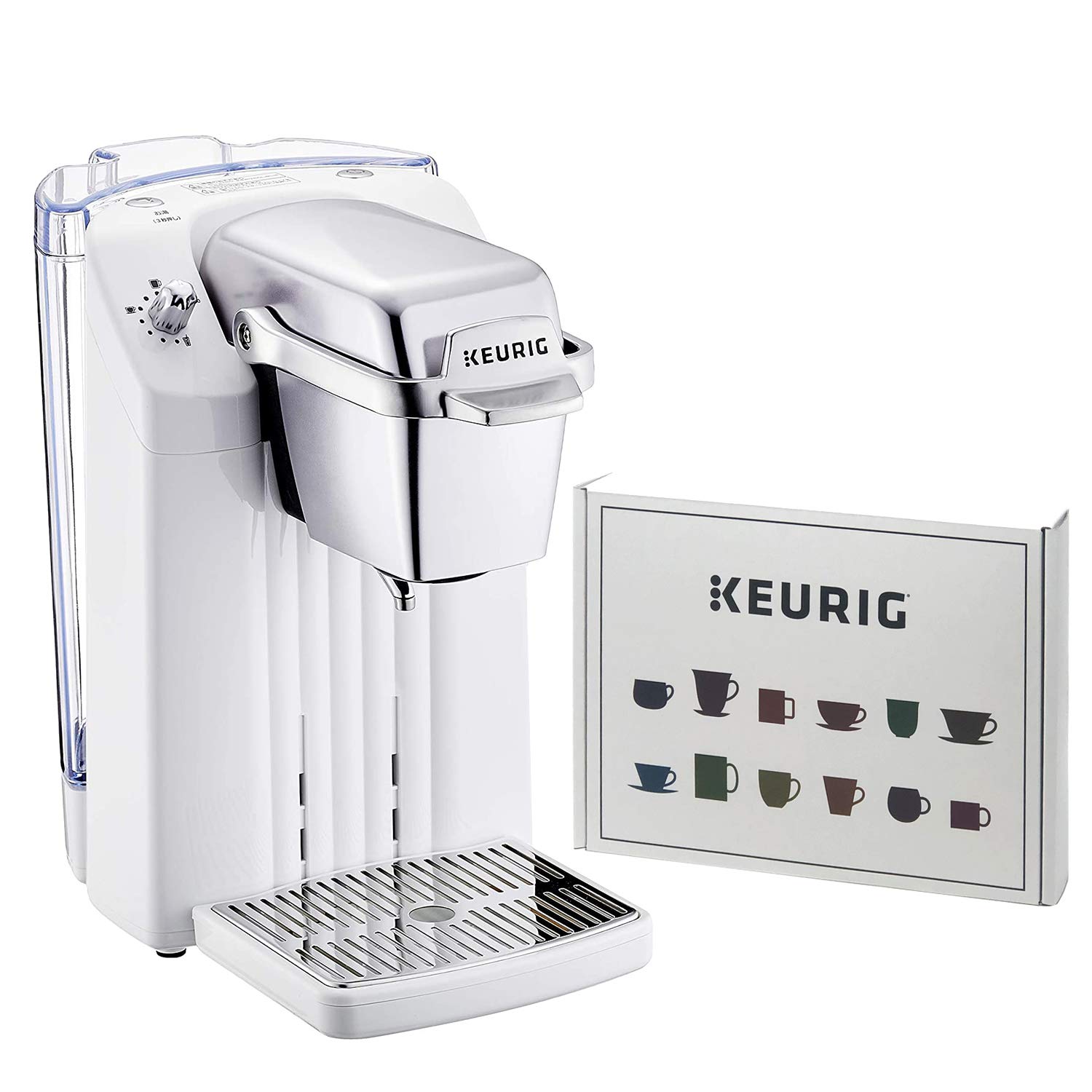 Keurig BS300 コーヒーメーカー（ホワイト）K-CUP1箱選択 Amazon