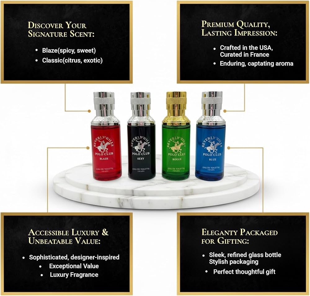 Amazon.com : Beverly Hills Polo Club Men's Fragrance Collection