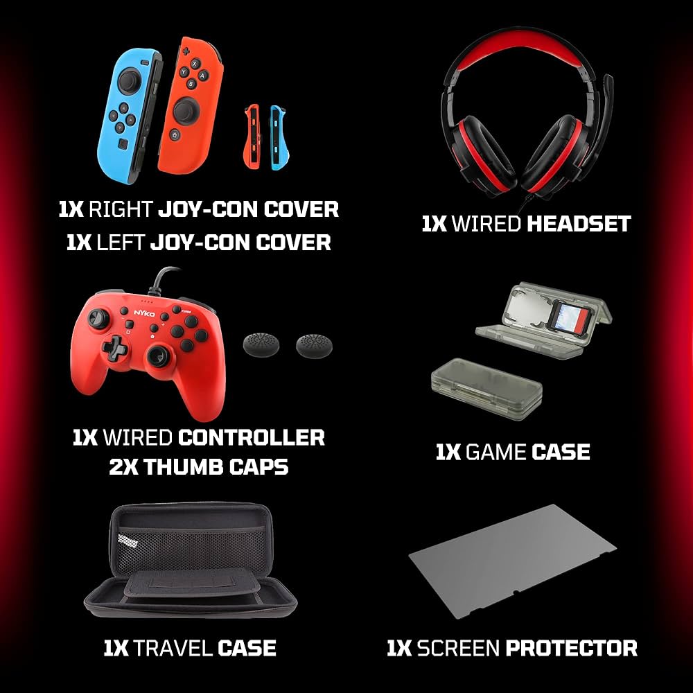 Amazon.com: Nyko Master Pak for Nintendo Switch - Nintendo Switch