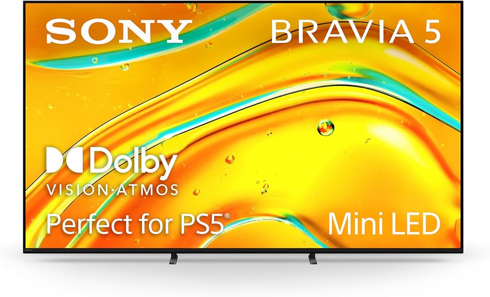 Amazon.com: Sony BRAVIA 5 55 Inch TV, Mini LED, 4K Smart Google TV