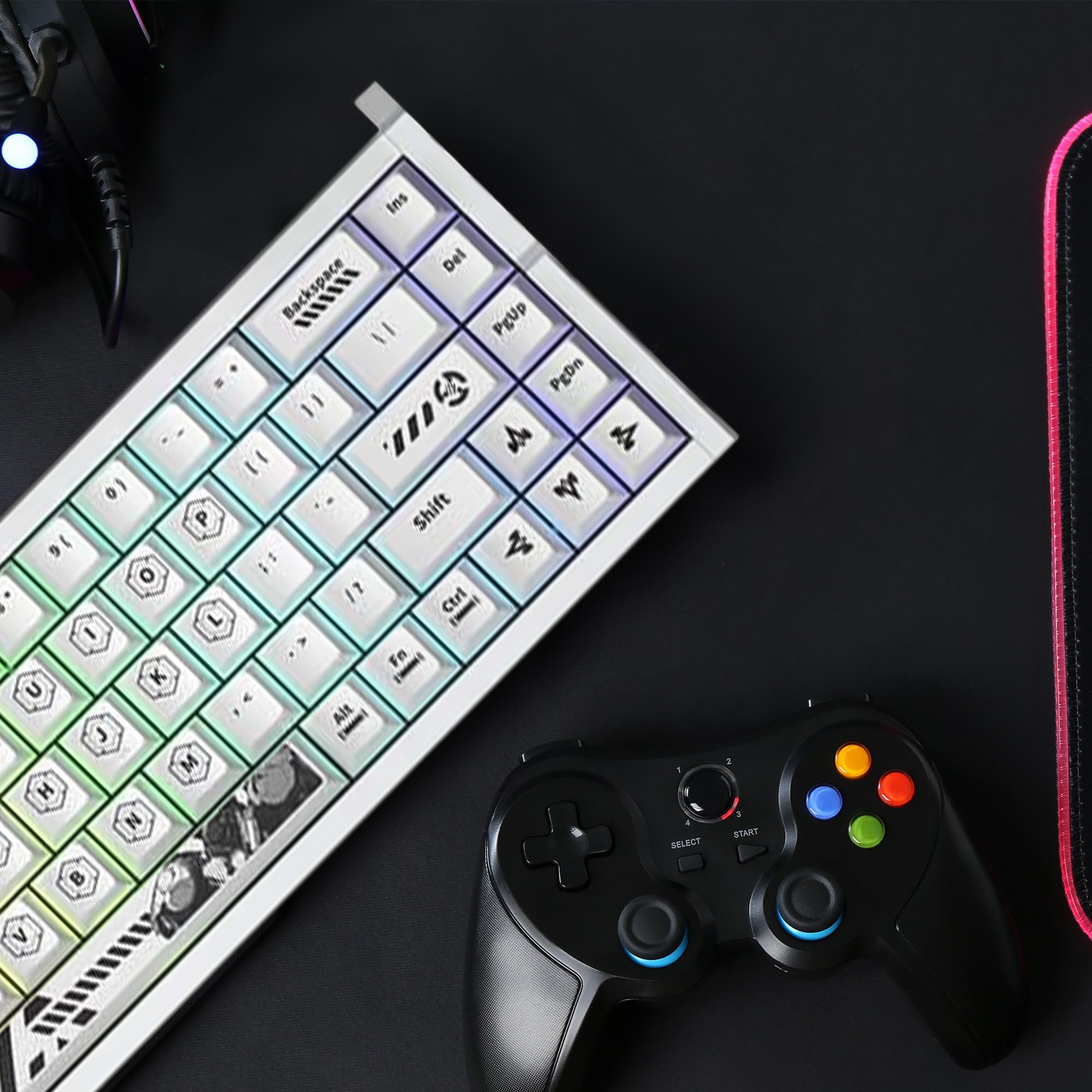 Amazon.co.jp: IROK MG68 Pro ラピッドトリガー ゲーミングキーボード