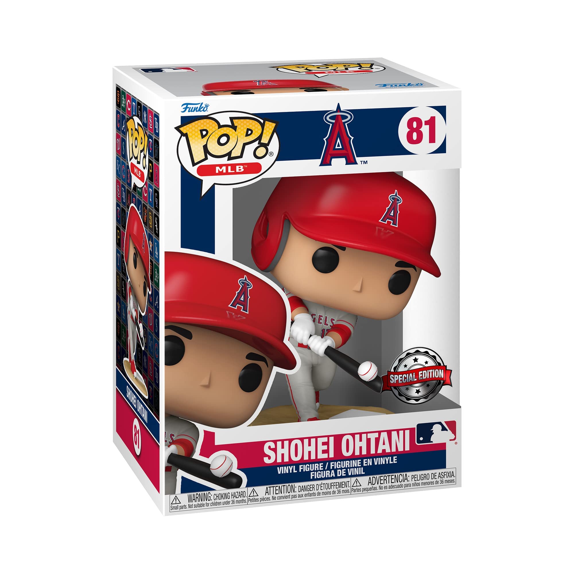 Amazon.com: Funko Pop! MLB: Angels - Shohei Ohtani(Alternate