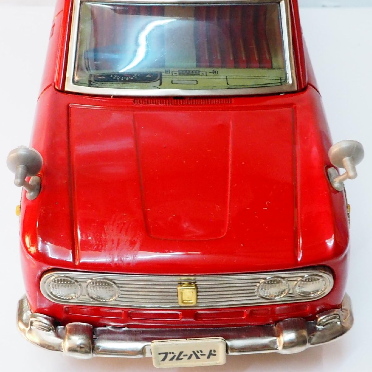 イチコー【ダットサン ブルーバード410ピニンファリーナ黄緑】ブリキ製