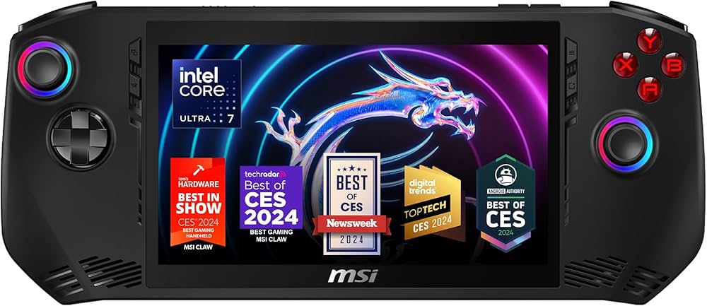 Amazon.co.jp: MSI Claw A1M PC ゲーミング ハンドヘルド:Intel Ultra