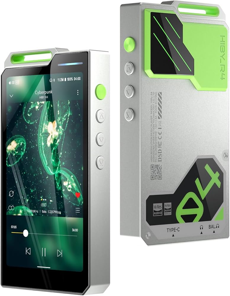 Amazon.com: HiBy R4 mp3 & mp4 Players spotify Player with