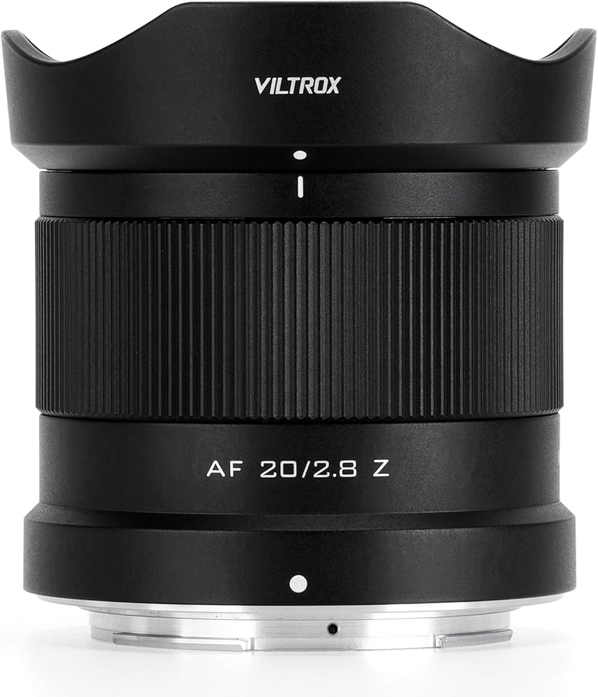 Amazon.co.jp: VILTROX AF 20mm F2.8 Z マウント 広角レンズ フル
