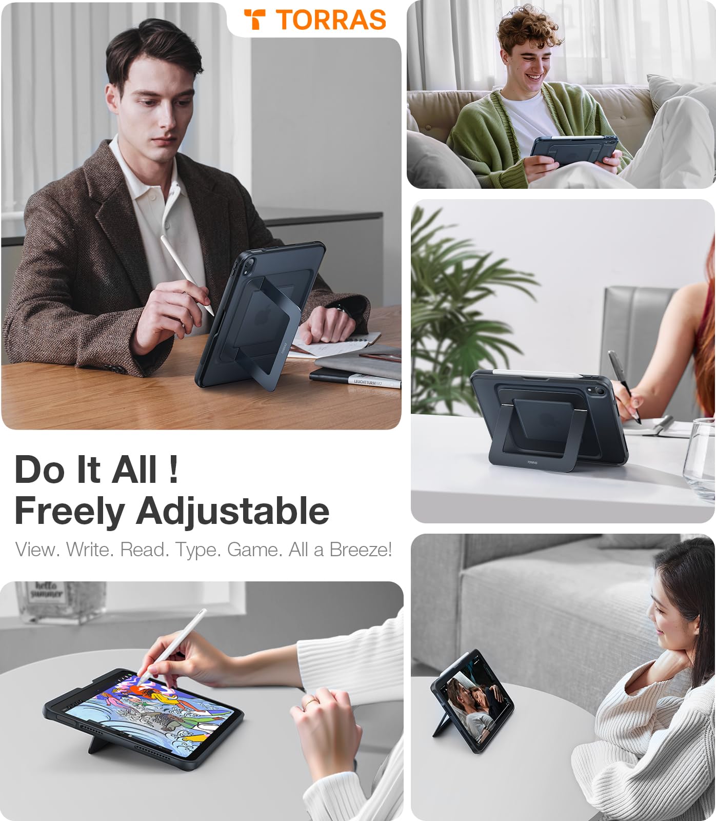 Amazon.co.jp: TORRAS iPad Air 11インチ用ケース (M3 2025, M2 2024