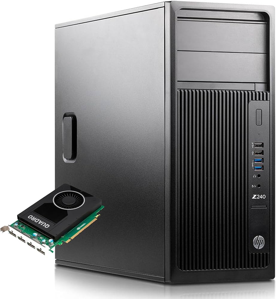HP Z240 Workstation - Intel Core i7-6700 3.4GHz - RAM 32 - 256GB