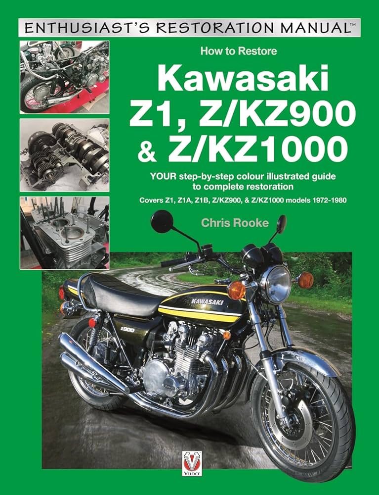Kawasaki Z1, Z/KZ900 & Z/KZ1000: YOUR step-by-step colour