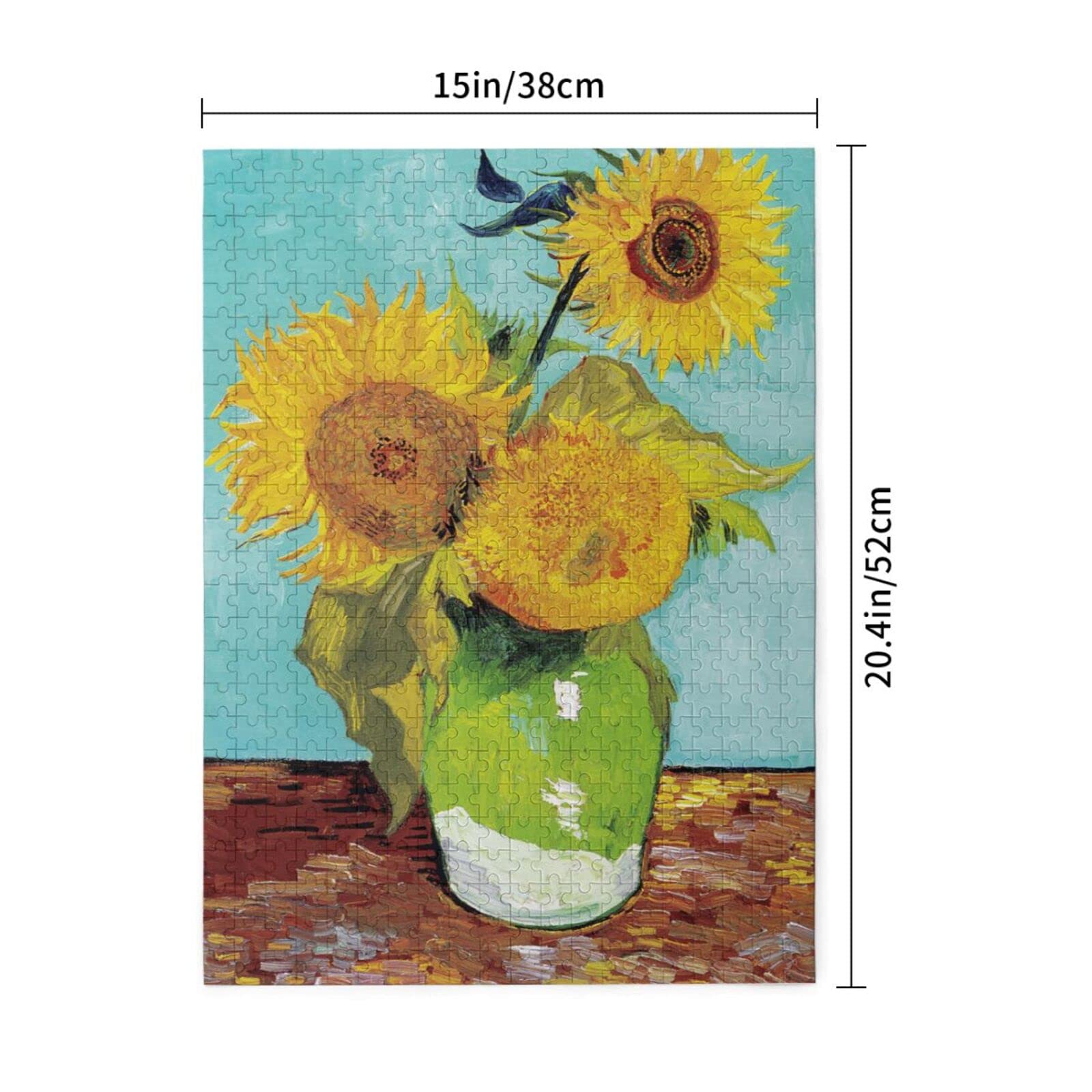 Amazon | フィンセント・ファン・ゴッホ 「ひまわり（3本）」 500