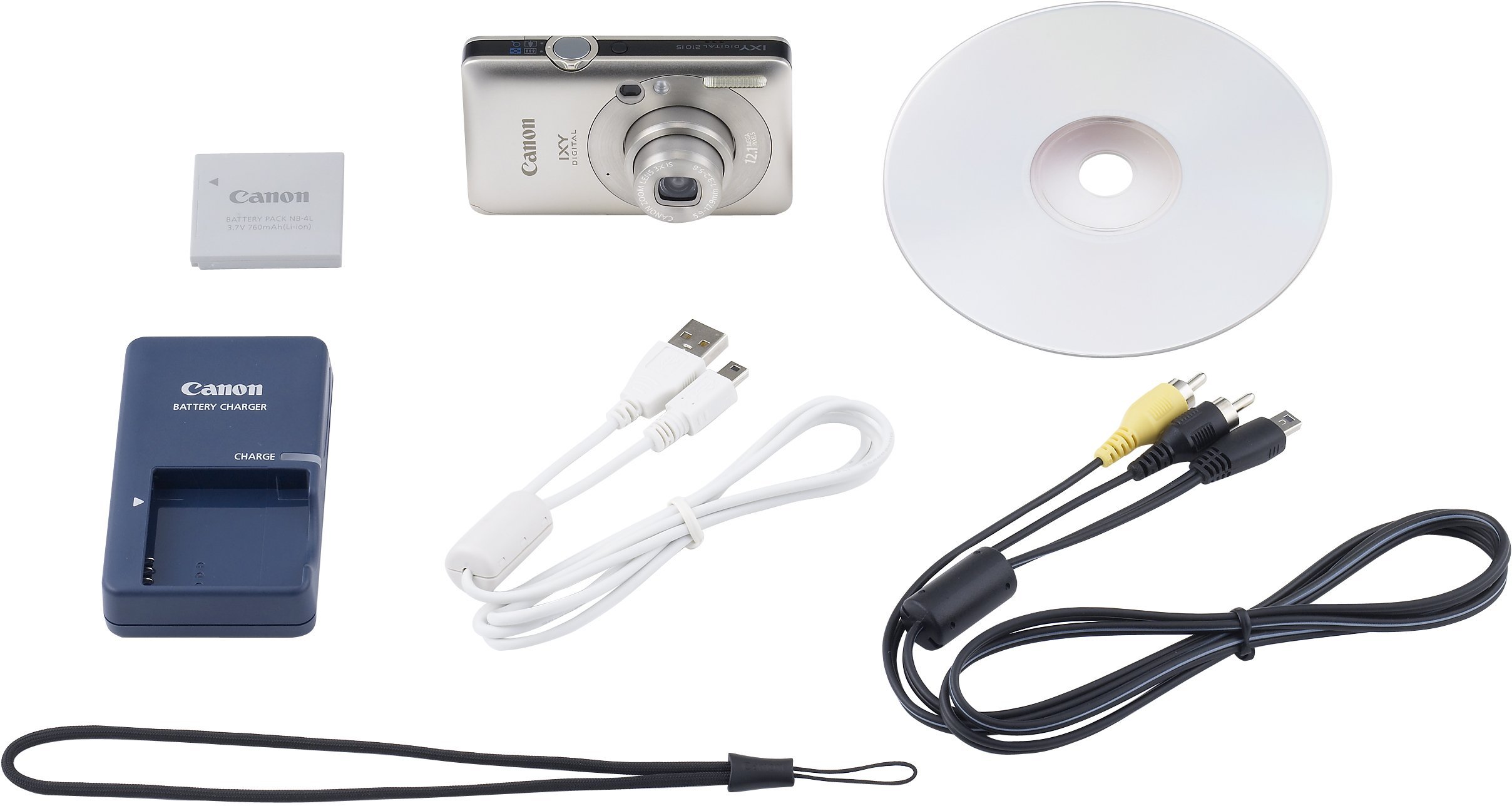 Amazon | Canon デジタルカメラ IXY DIGITAL (イクシ) 210 IS シルバー