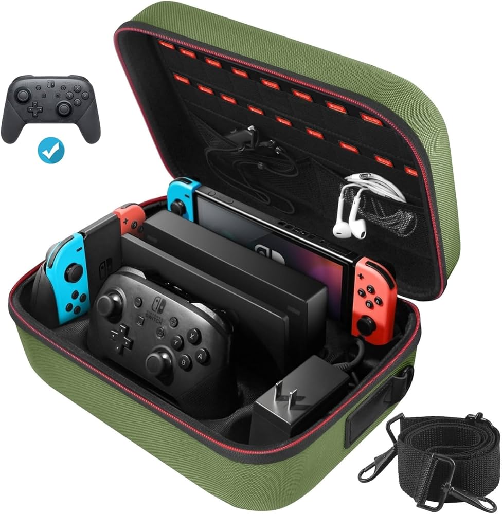 Amazon.com: COOWPS Switch Case for Nintendo Switch and Switch OLED