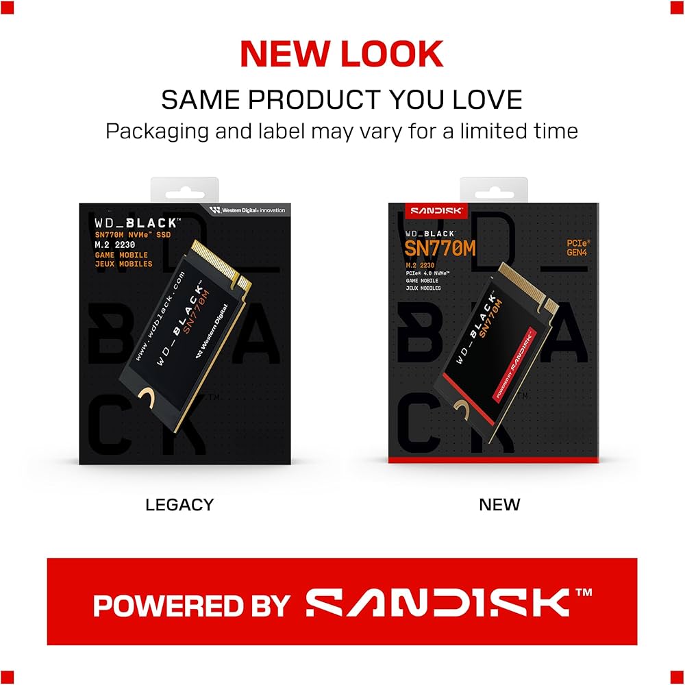 Amazon.co.jp: WDS200T3X0G [WD_BLACK SN770M NVMe SSD（2TB M.2(2230