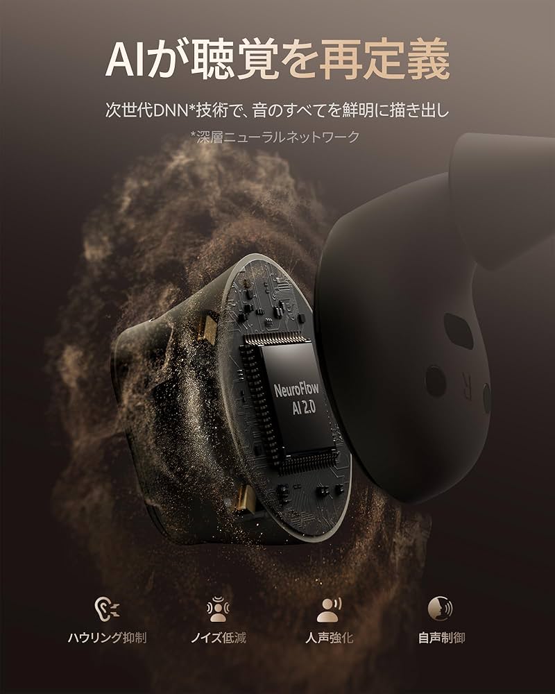 Amazon.co.jp: 【Cearvol Wave Lite】集音器 聴覚アンプ AUX-INテレビ