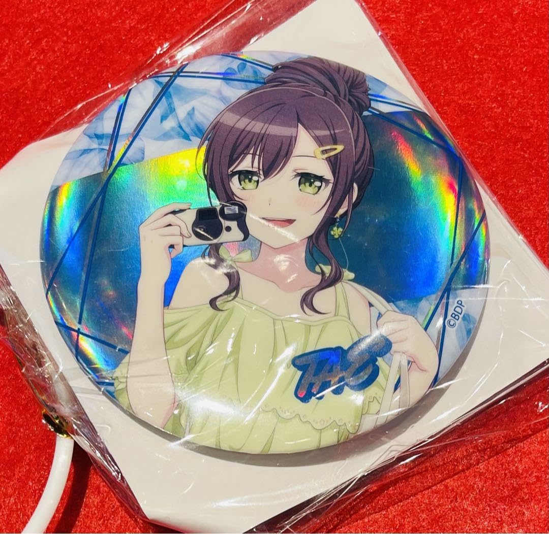 バンドリ 花園たえ 初期缶バッジ バンドリ 花園たえ 初期缶バッジ