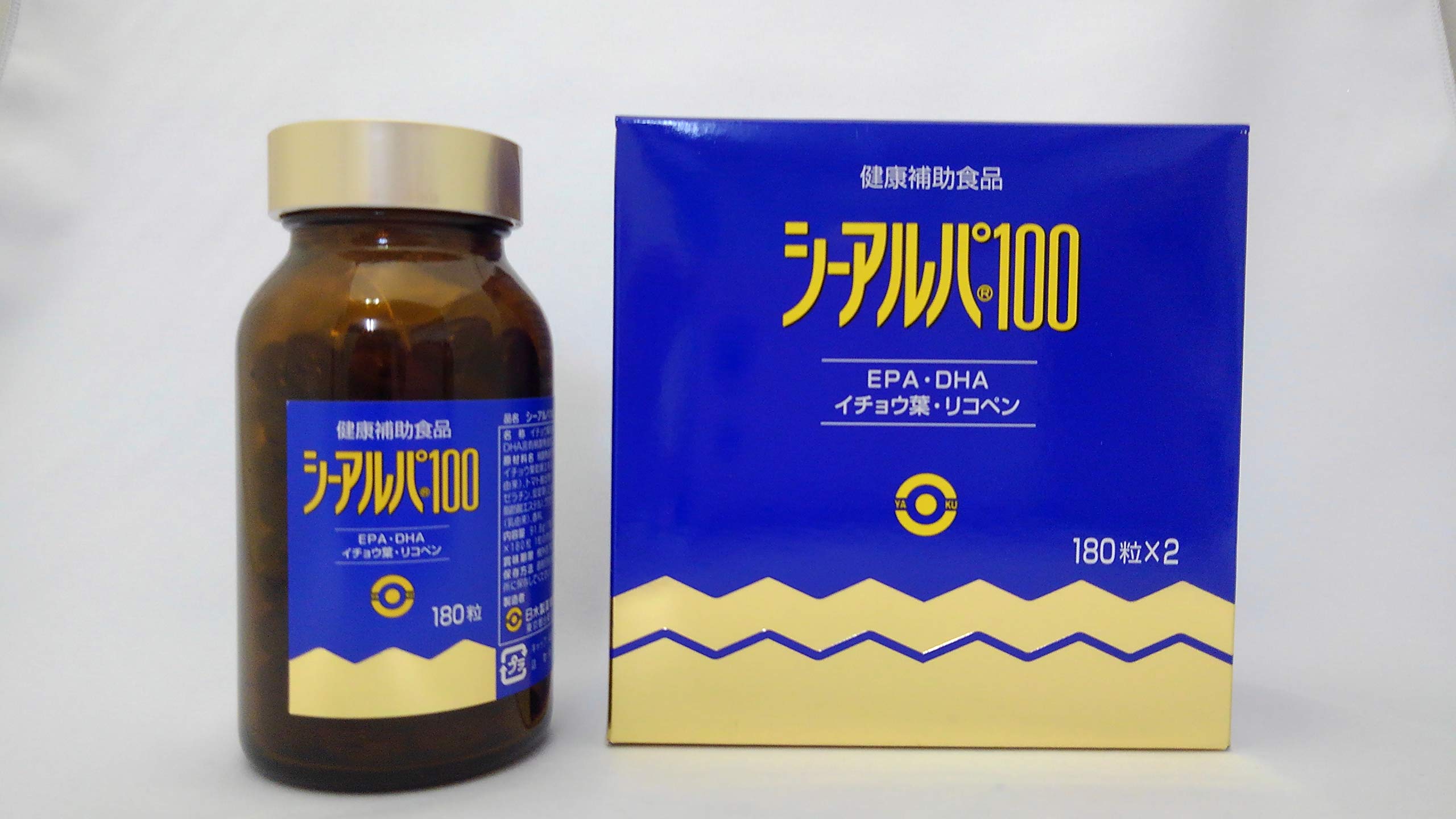 Amazon | シーアルパ100 180粒×2 | シーアルパ100 | マルチ脂肪酸