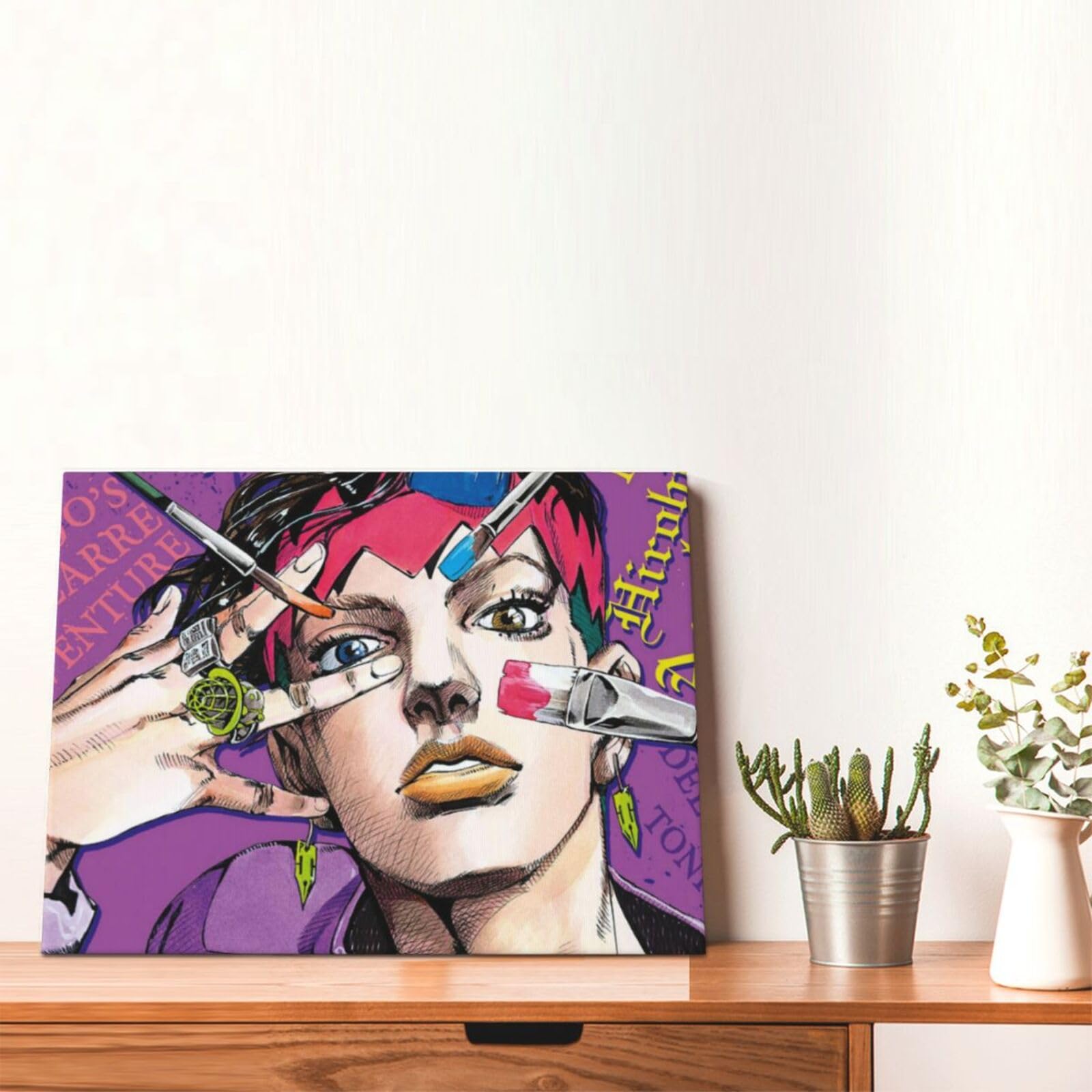 Amazon.co.jp: アートパネル ジョジョの奇妙な冒険 岸辺露伴 アート