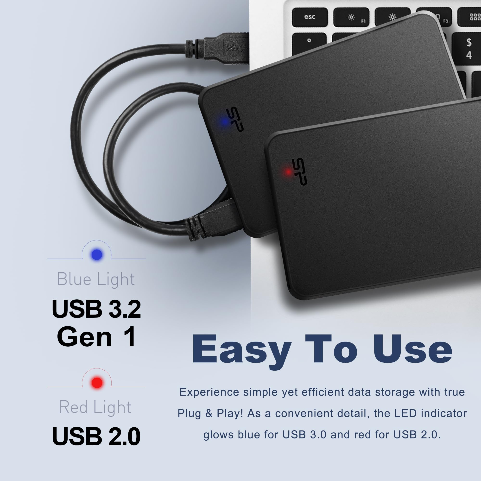 Amazon | シリコンパワー 外付けSSD 2TB USB 3.2 Gen 1 Type-A