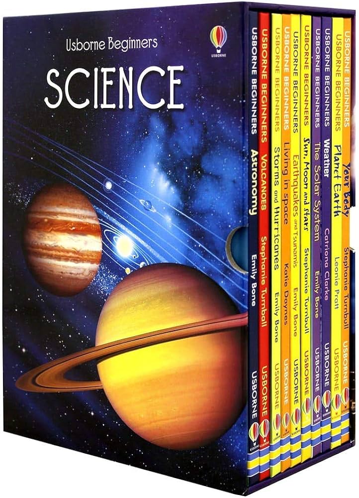 Usborne Beginners Series Science Collection 10 Books Box Set