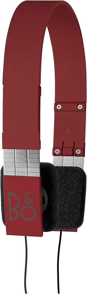 B&O PLAY by Bang & Olufsen BeoPlay Form 2i On-Ear Headphones - Red