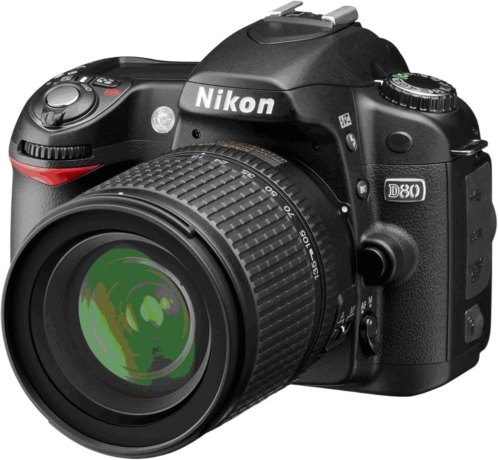 Amazon | Nikon D80 10.2MP Digital SLR Camera Kit with 18-135mm AF