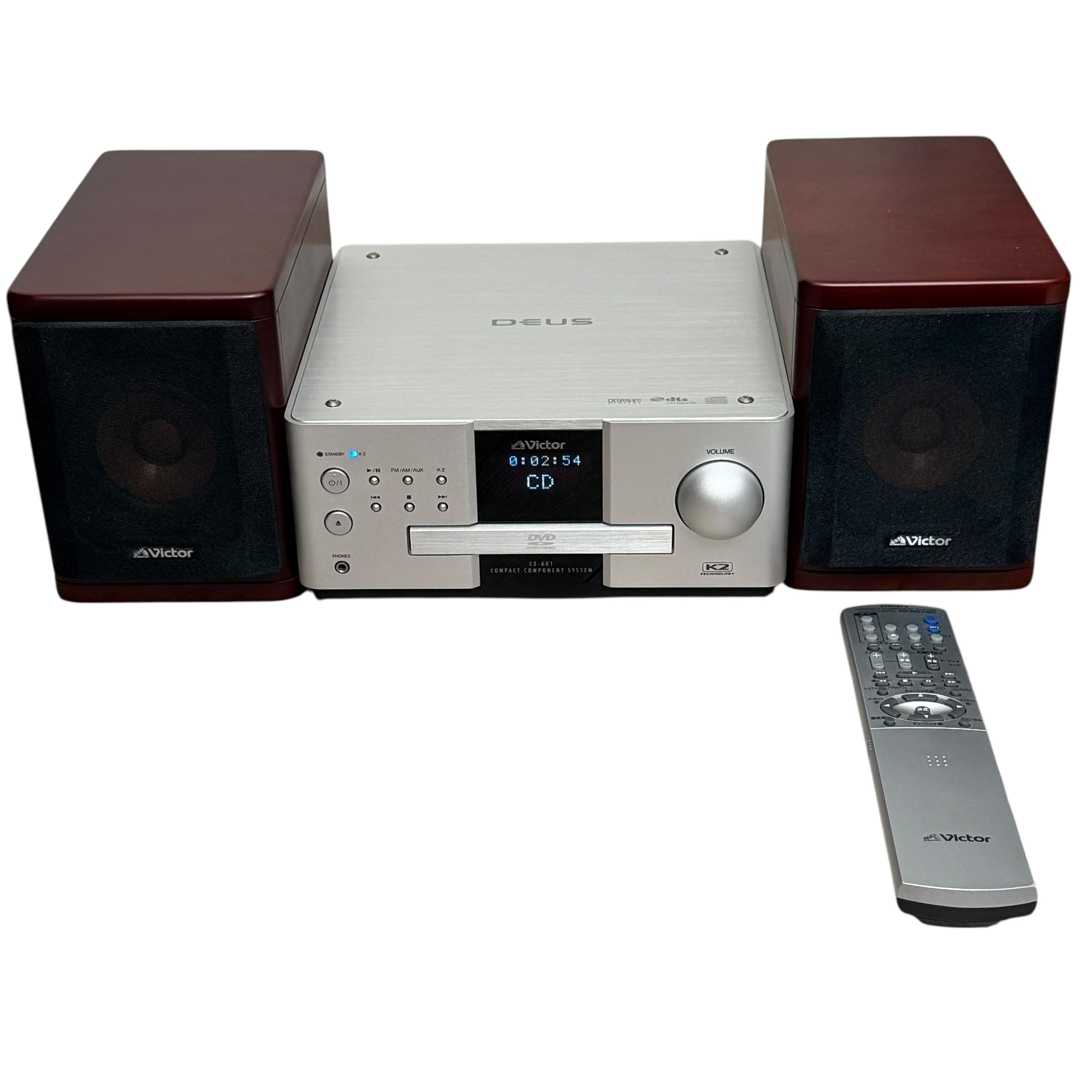 Amazon.co.jp: JVCケンウッド ビクター コンパクトコンポーネントDVD