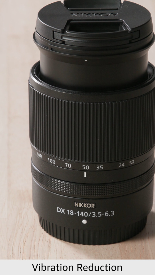 Amazon.com : Nikon NIKKOR Z DX 18-140mm f/3.5-6.3 VR, Black