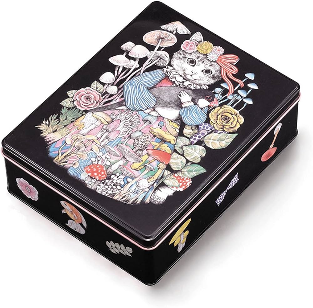 Amazon.co.jp: ホルベイン 収納ボックス ヒグチユウコ 角缶 YH-TB2