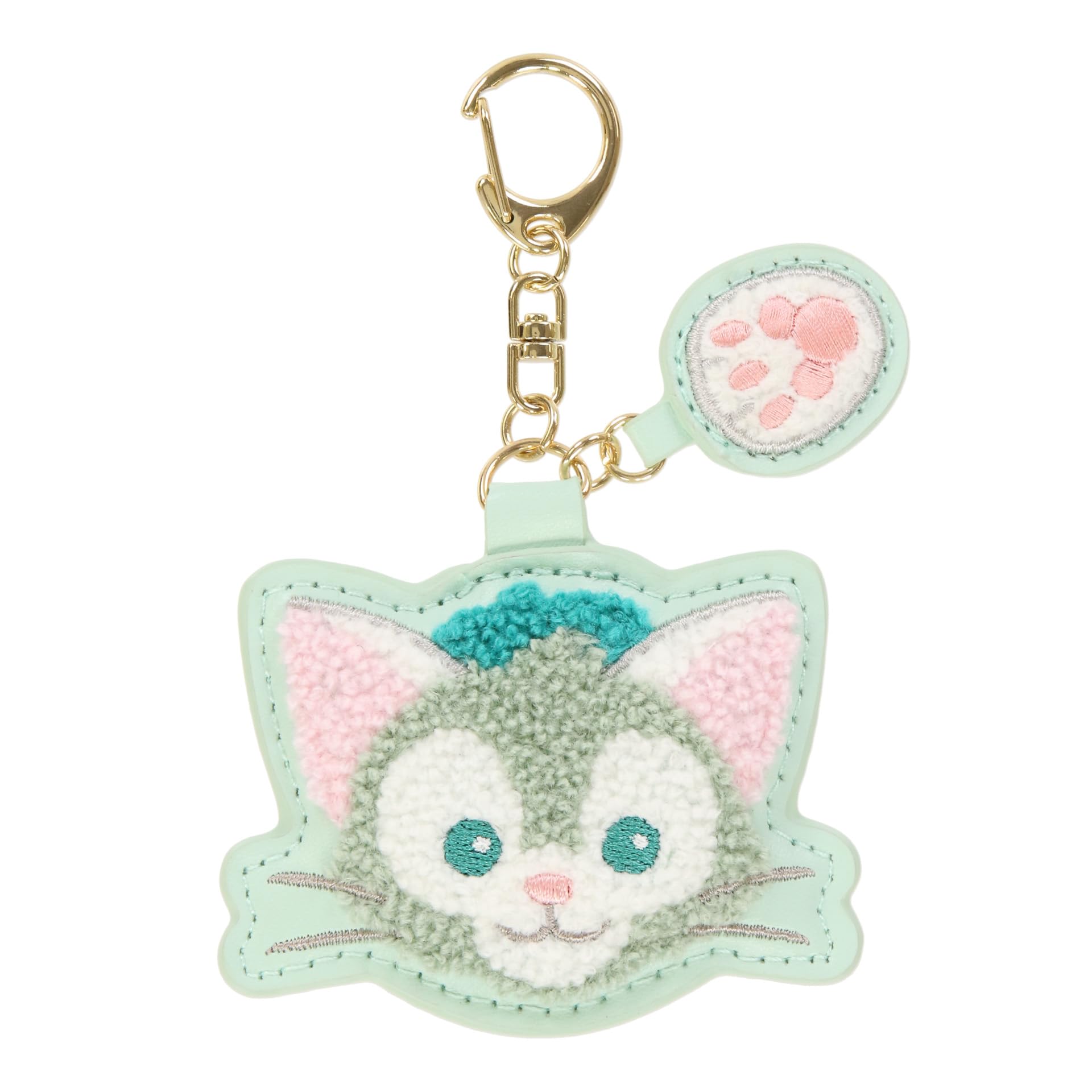 Amazon.co.jp: ジェラトーニ サガラ刺繍 キーチェーン もこもこ