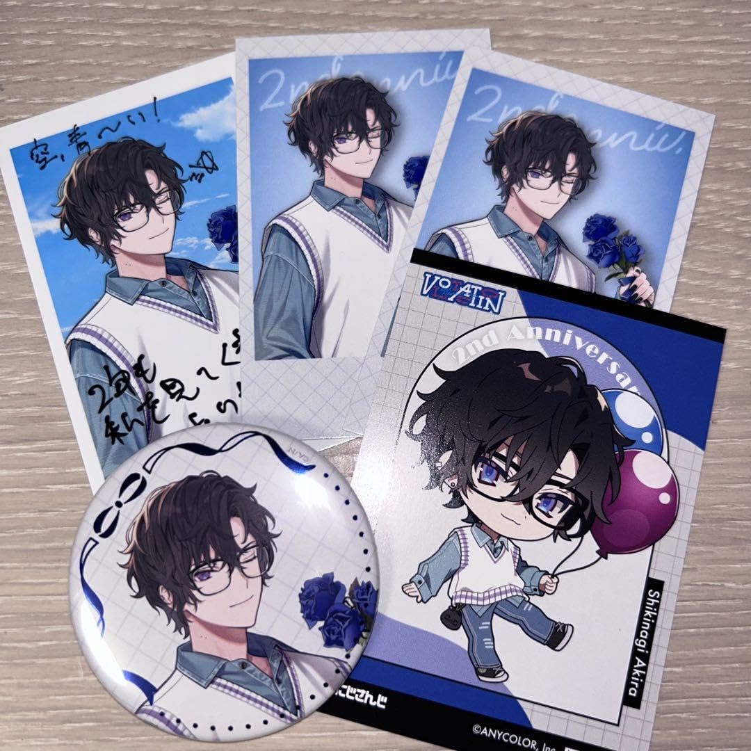 Amazon.co.jp: VOLTACTION 2周年グッズ 四季凪アキラ 5点セット : おもちゃ