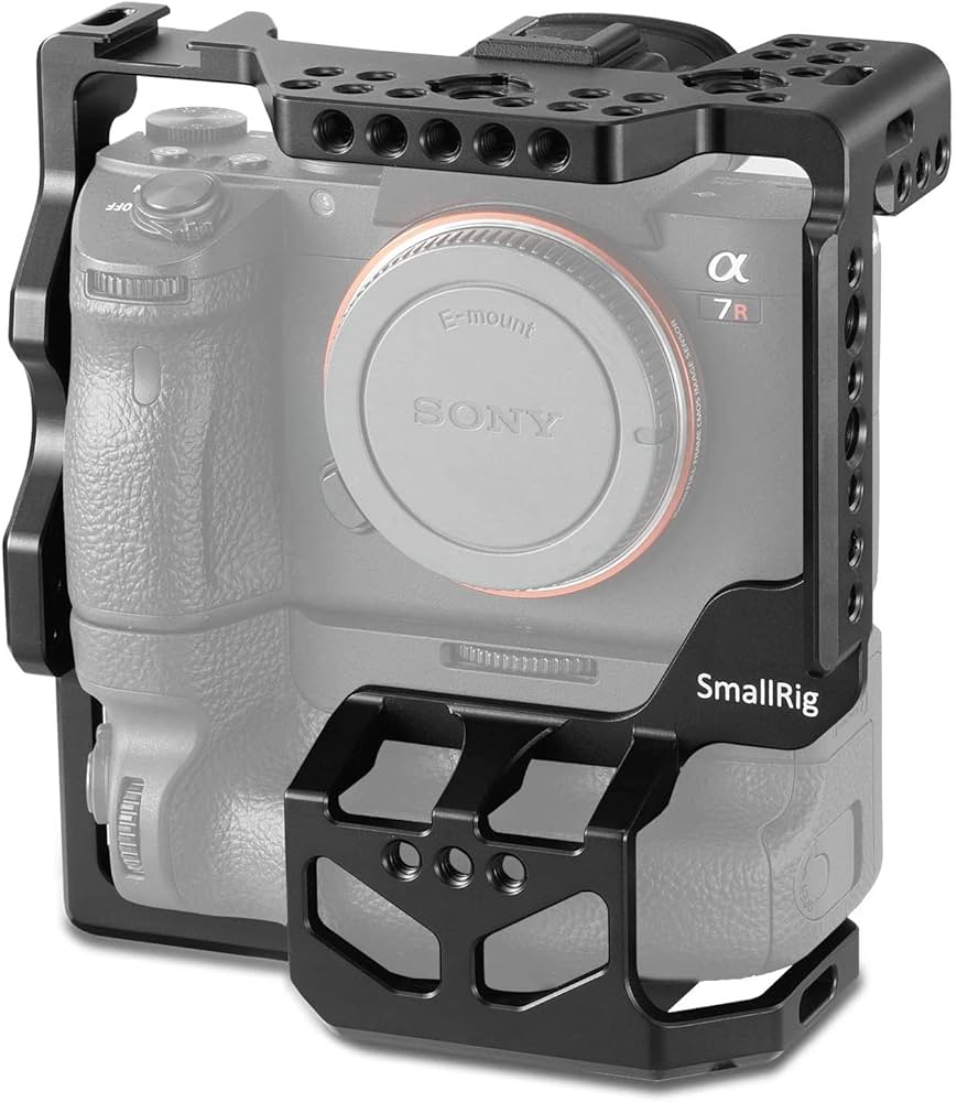 Amazon | カメラケージ ソニーA7RIII / A7 III用 VG-C3EM垂直