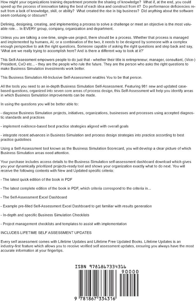 Business Simulation A Complete Guide - 2020 Edition: Gerardus