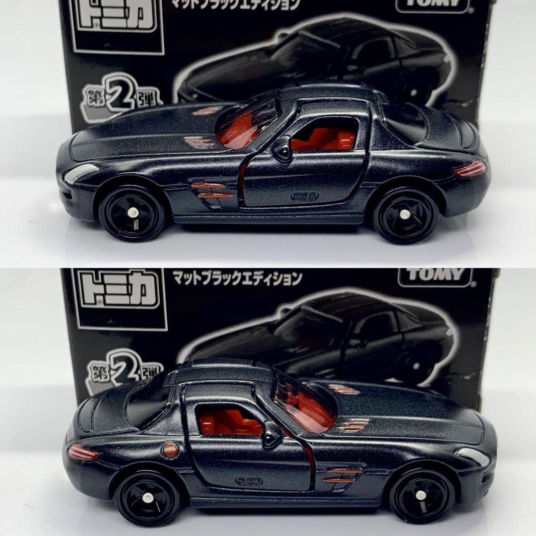 Amazon.co.jp: トミカ メルセデス ベンツ SLS AMG マットブラック