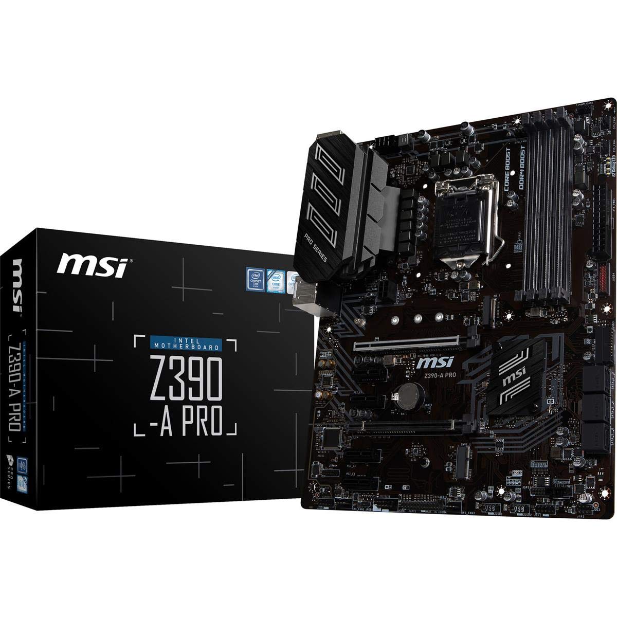 Amazon.com: MSI Z390-A PRO LGA1151 (Intel 8th and 9th Gen) M.2 USB