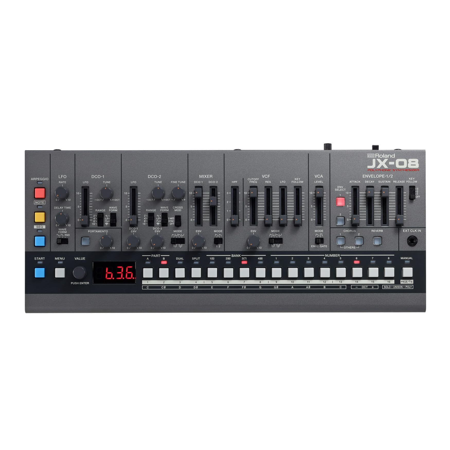 Amazon.com: Roland JX-08 Tabletop Sound Module Boutique