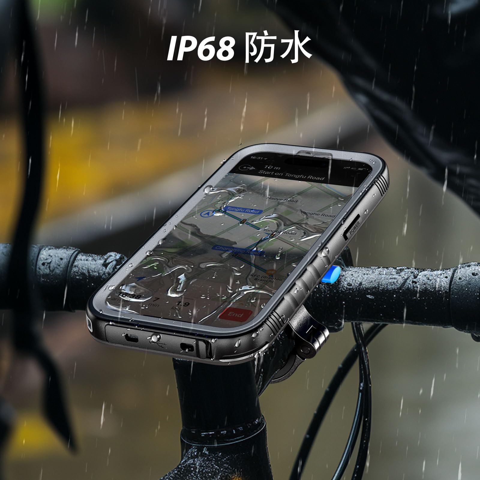 Amazon.co.jp: SPORTLINK 自転車 スマホ ホルダー 自転車 携帯ホルダー